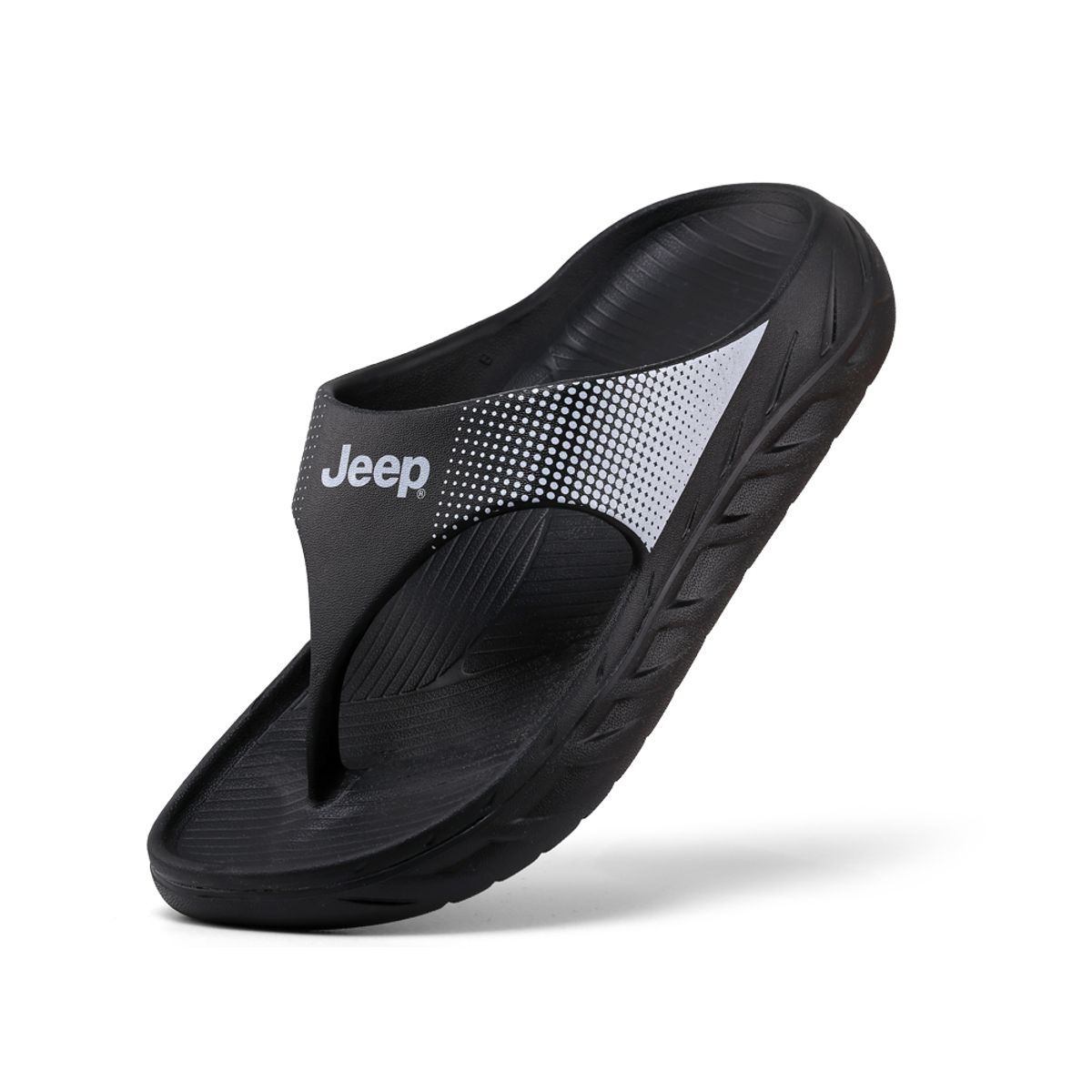 지프 슈즈(JEEP SHOES) 리커버리 플리플랍 [블랙]
