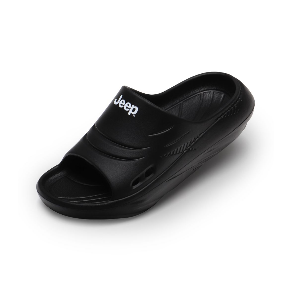 지프 슈즈(JEEP SHOES) 컴퍼트 슬리퍼 [블랙]