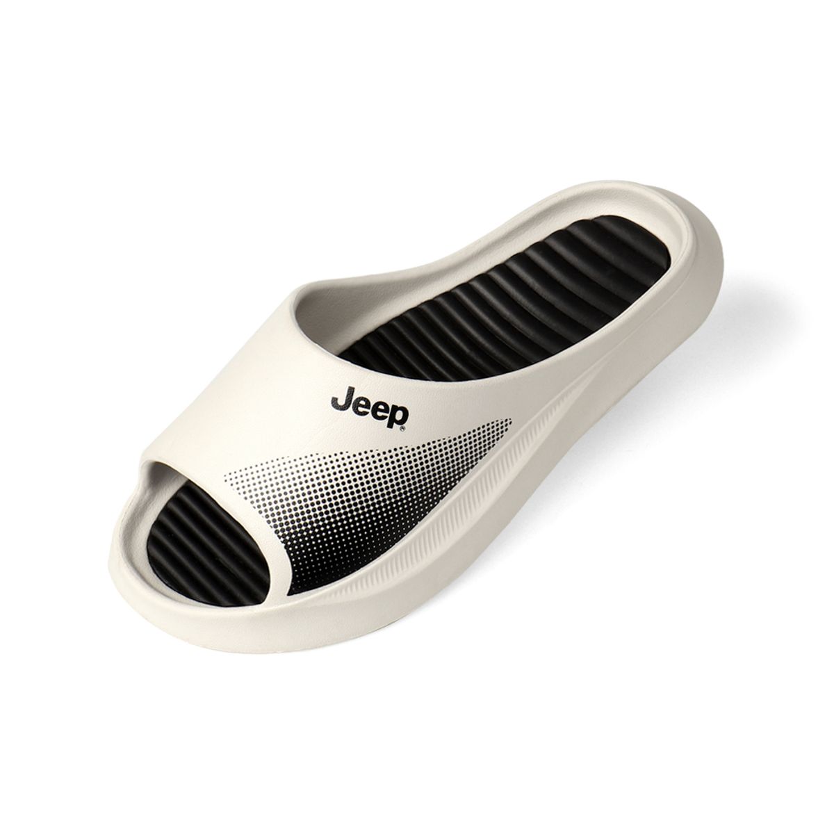 지프 슈즈(JEEP SHOES) 쿠션 슬리퍼 [아이보리]