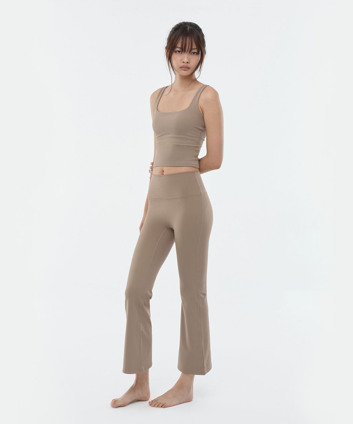 콘치웨어(CONCHWEAR) 8부 부츠컷 레깅스 (6colors)