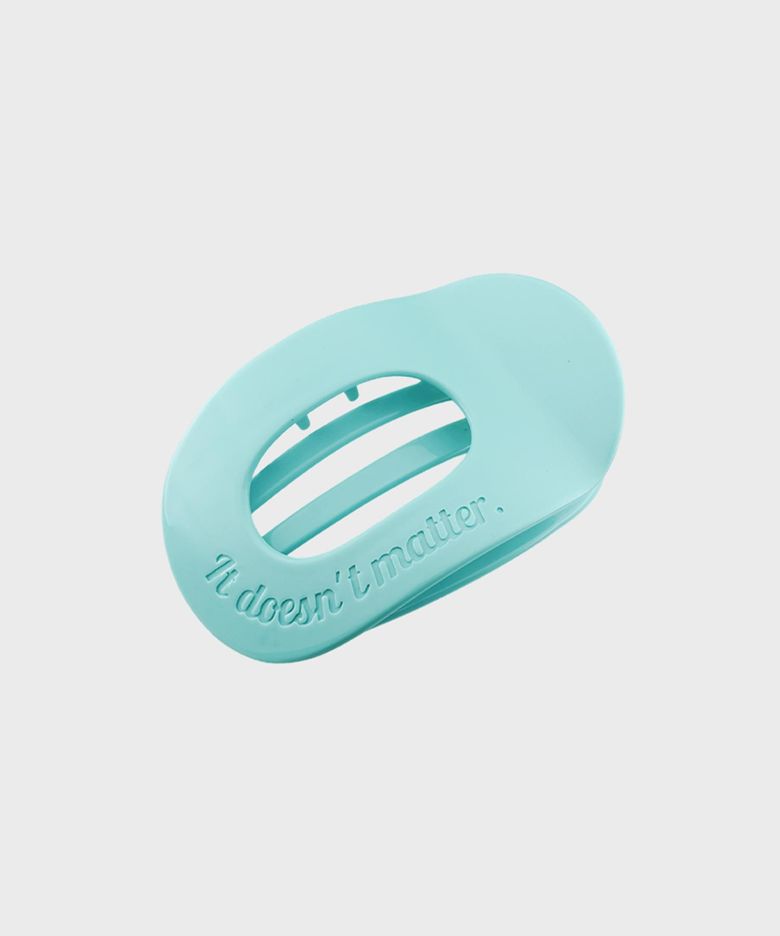 Jelly bean hair clip (Aqua)