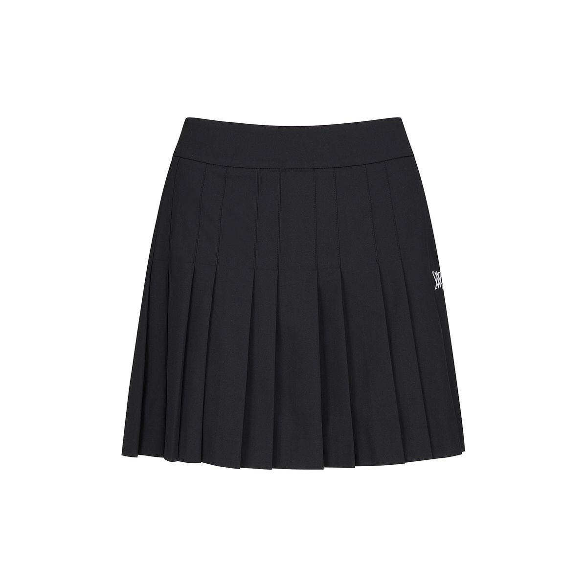 어뉴골프(ANEW GOLF) WOMEN DOUBLE PLEATS SKIRT _BK