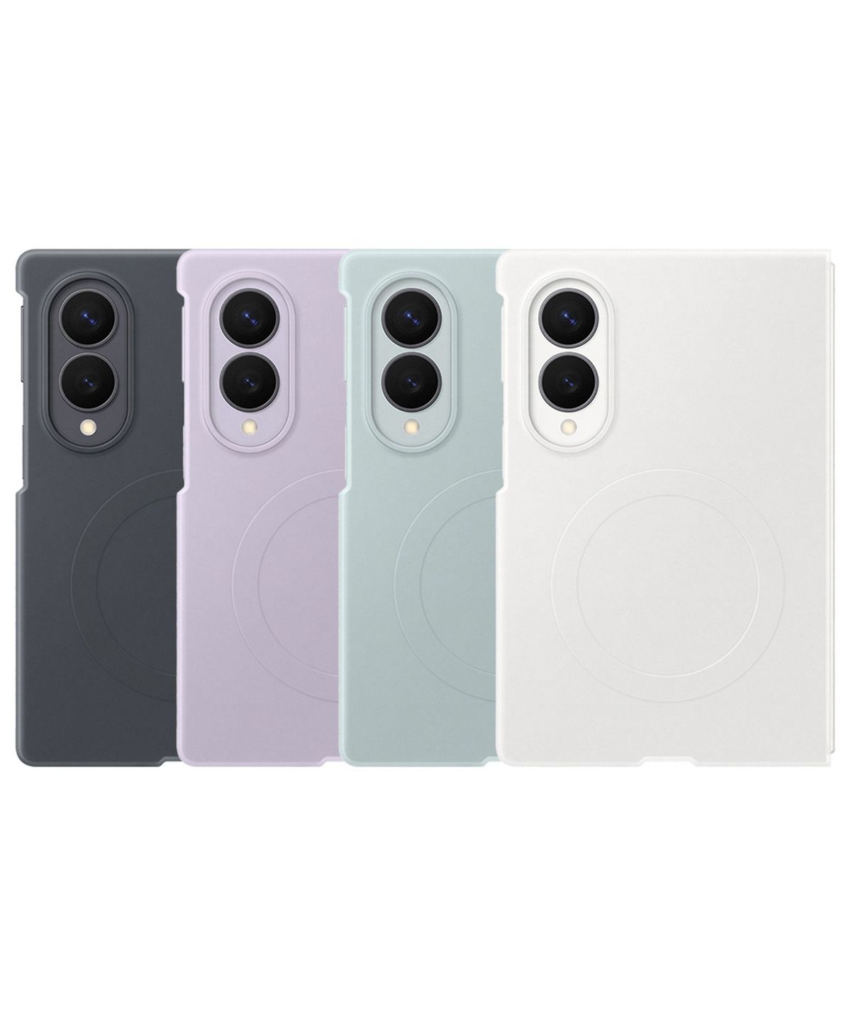 삼성전자(SAMSUNG ELECTRONICS) 삼성 갤럭시 Z폴드8 폴드8와이드 실리콘 맥세이프 마그넷 케이스