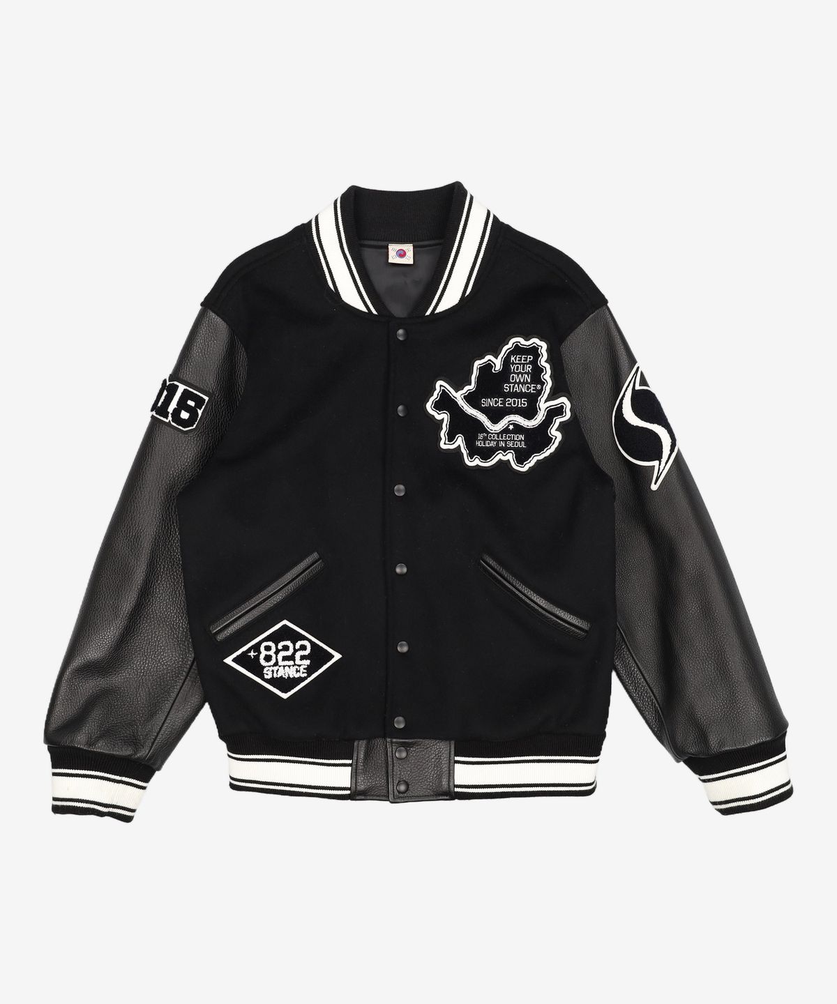 스텐스 서울(STANCE SEOUL) 스타디움 재킷 L