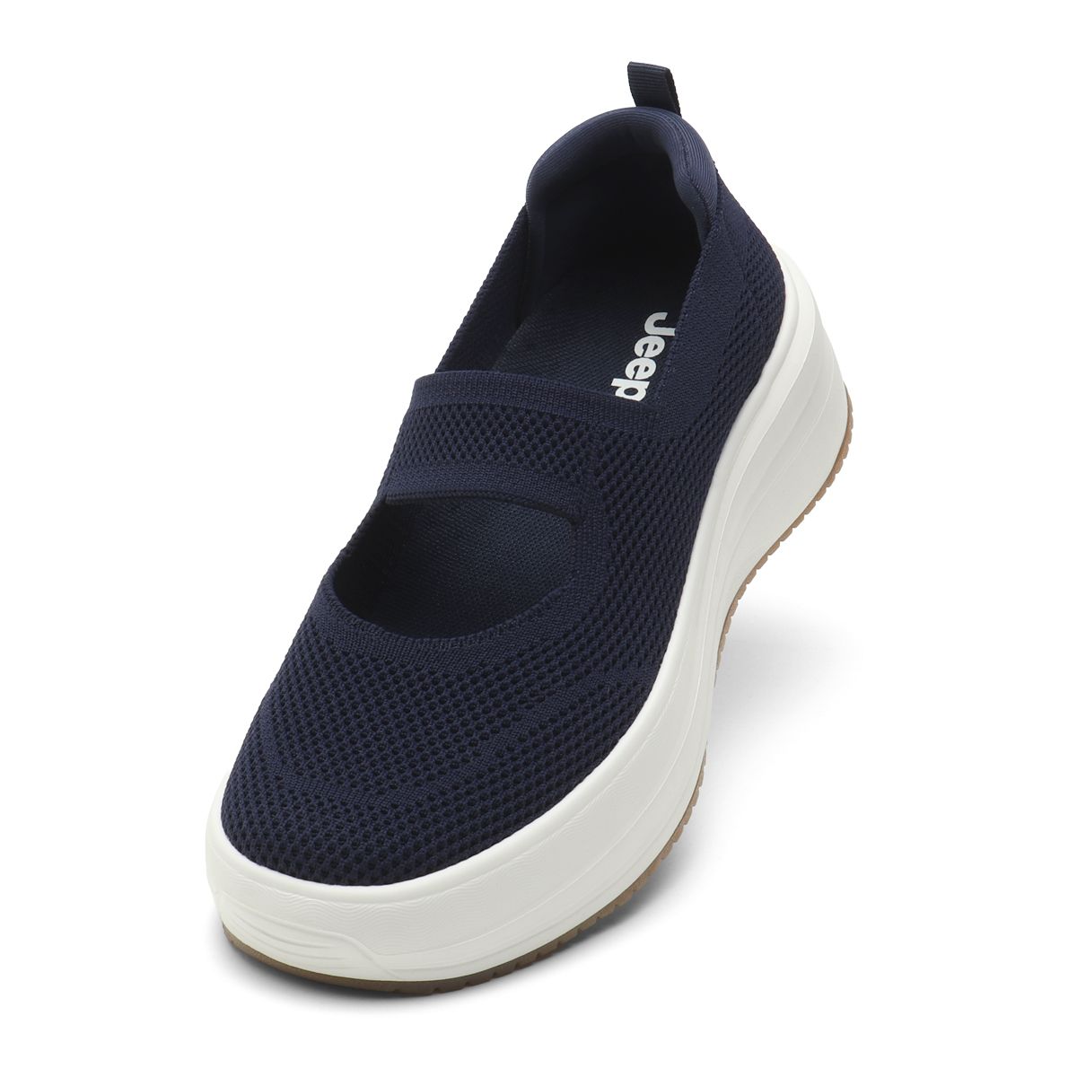 지프 슈즈(JEEP SHOES) 플랫폼 메리제인 슬립온 [네이비]