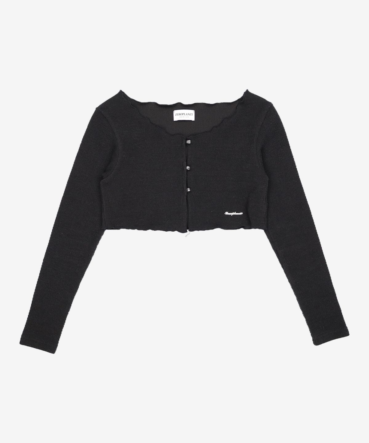 제로플래닛(ZEROPLANET) 벨라 홀터 가디건 세트 [BLACK] M