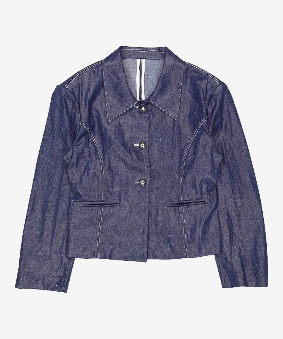 김미더영(GIMMETHEYOUNG) G_COATING BACK SLIT JACKET / NAVY M