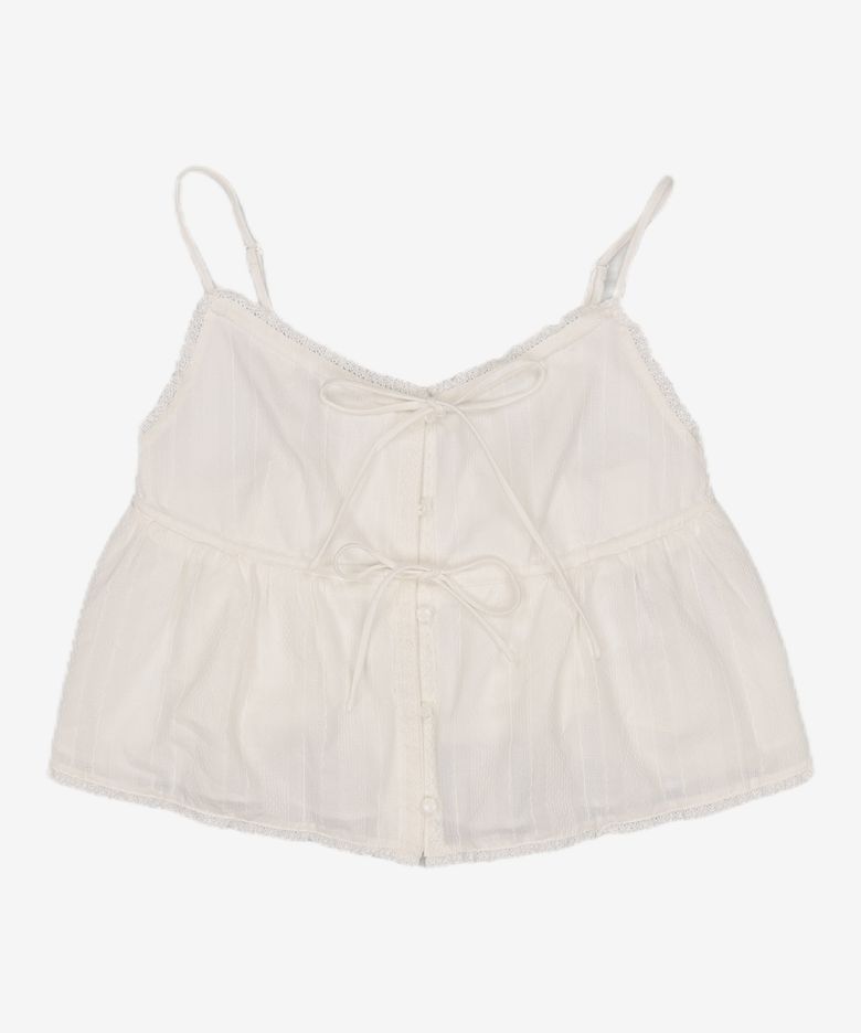 LEAH LACE BUSTIER (WHITE) FREE