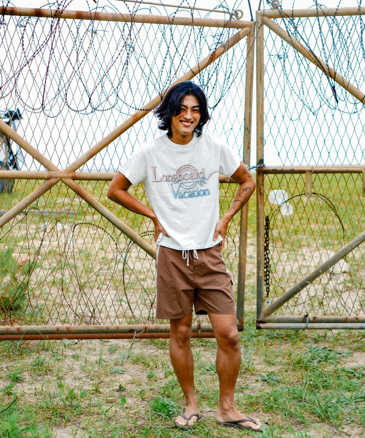 구보(GUVO) Longboard Vacation S/S Tee
