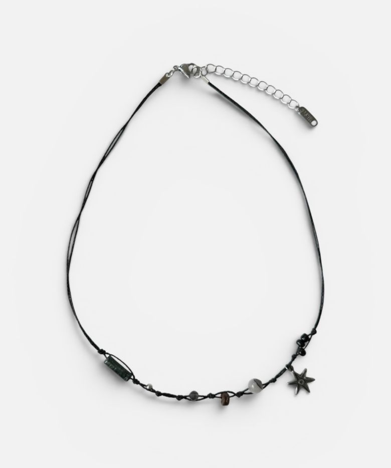 MIX BIZ STRAP NECKLACE