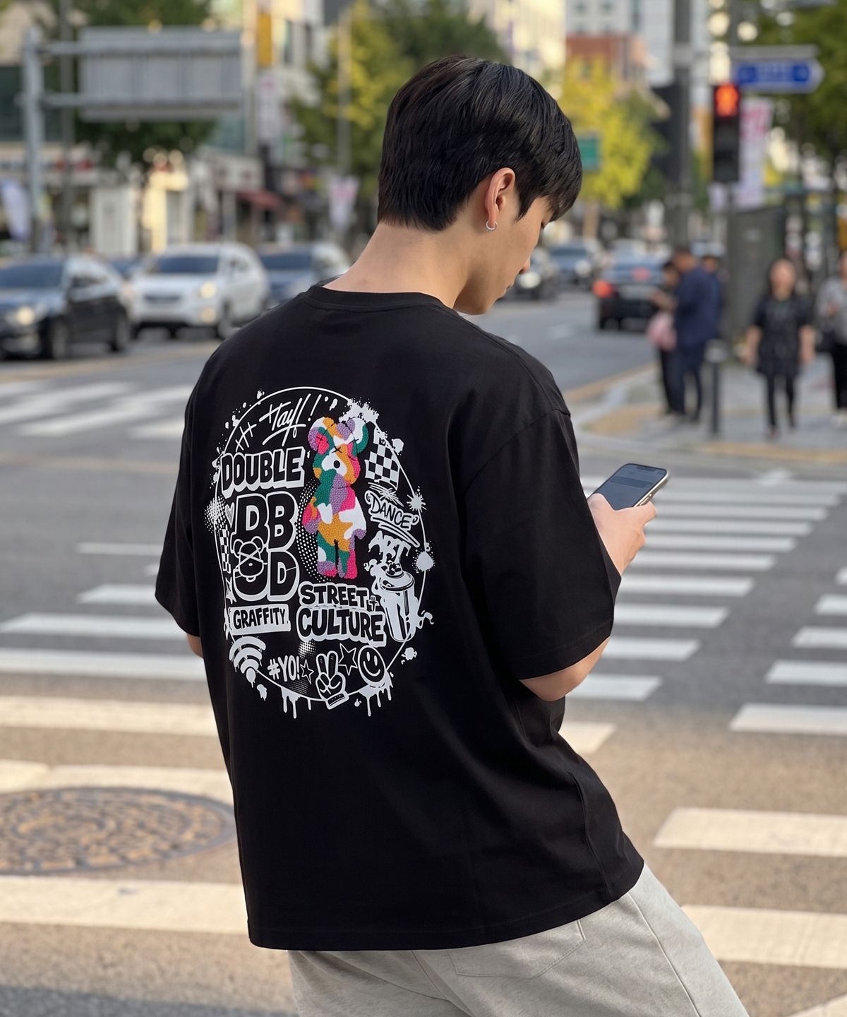 더블제이디(DOUBLE JD) 써클부클베어 반팔