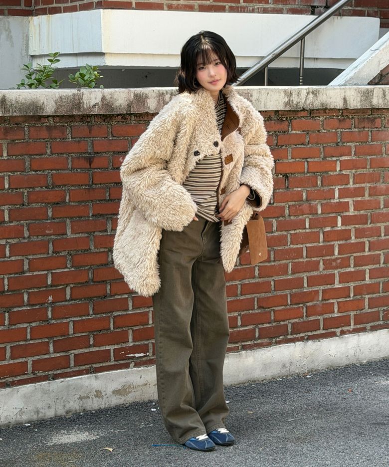[배다영 PICK] Edge Dying Jean_Khaki