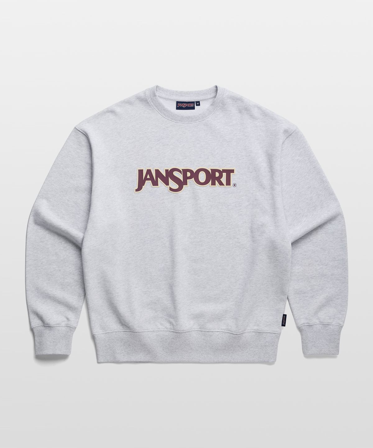 잔스포츠(JANSPORT) 베이직 로고 스웨트 셔츠 MELANGE