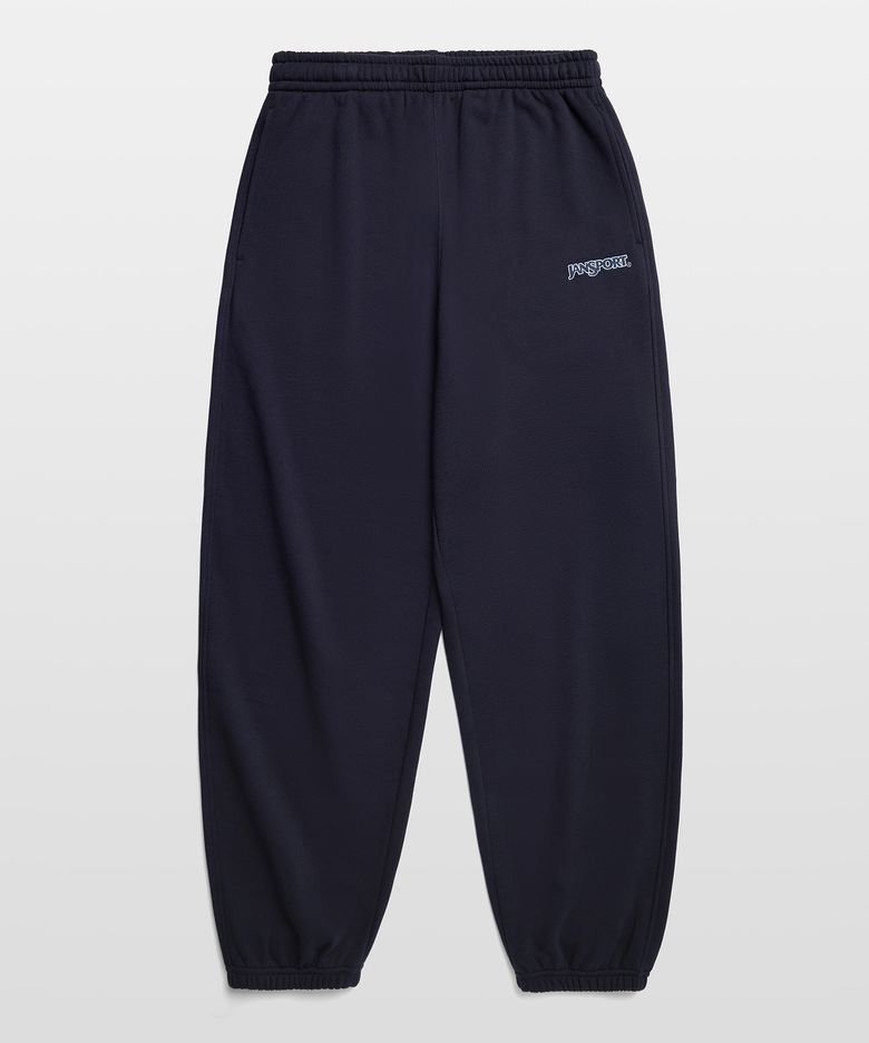 베이직 로고 스웨트 팬츠 NAVY