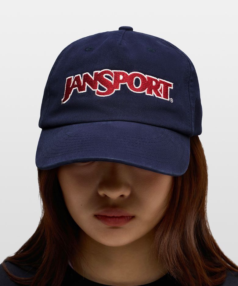 베이직 로고 캡 Navy