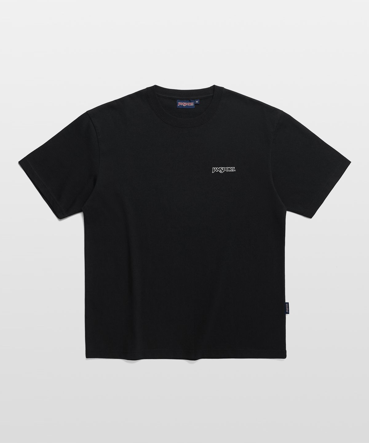 잔스포츠(JANSPORT) 시티 로고 티셔츠 BLACK