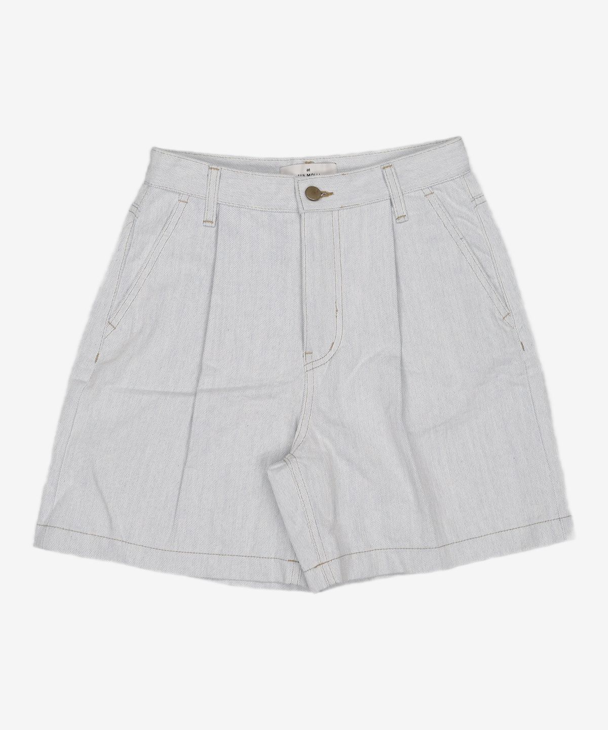 아바몰리(AVA MOLLI) ONE-TUCK LIGHT DENIM PT (L/BLUE) M