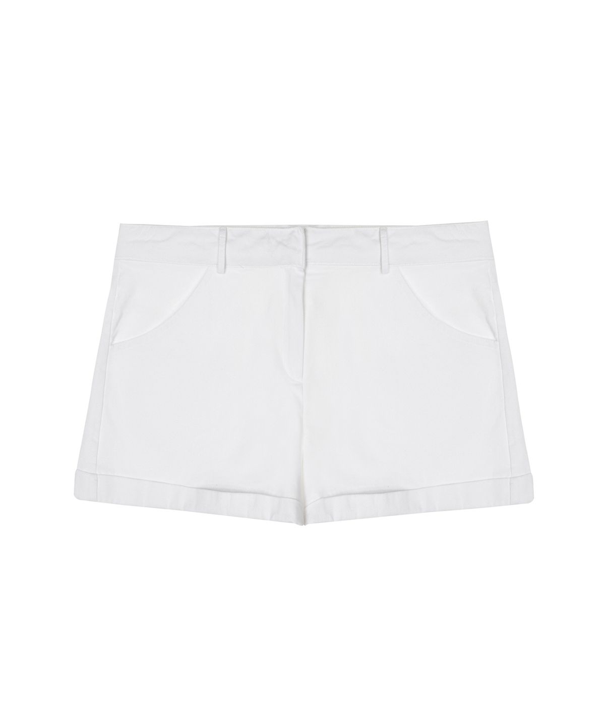 닉앤니콜(NICK&NICOLE) COTTON ROLL-UP SHORT PANTS_WHITE