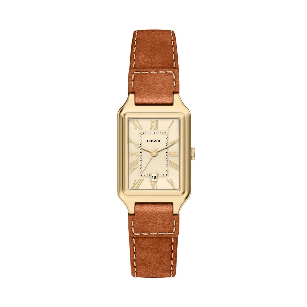 파슬(FOSSIL) ES5504 (Raquel) 라켈 스퀘어 여성 가죽시계