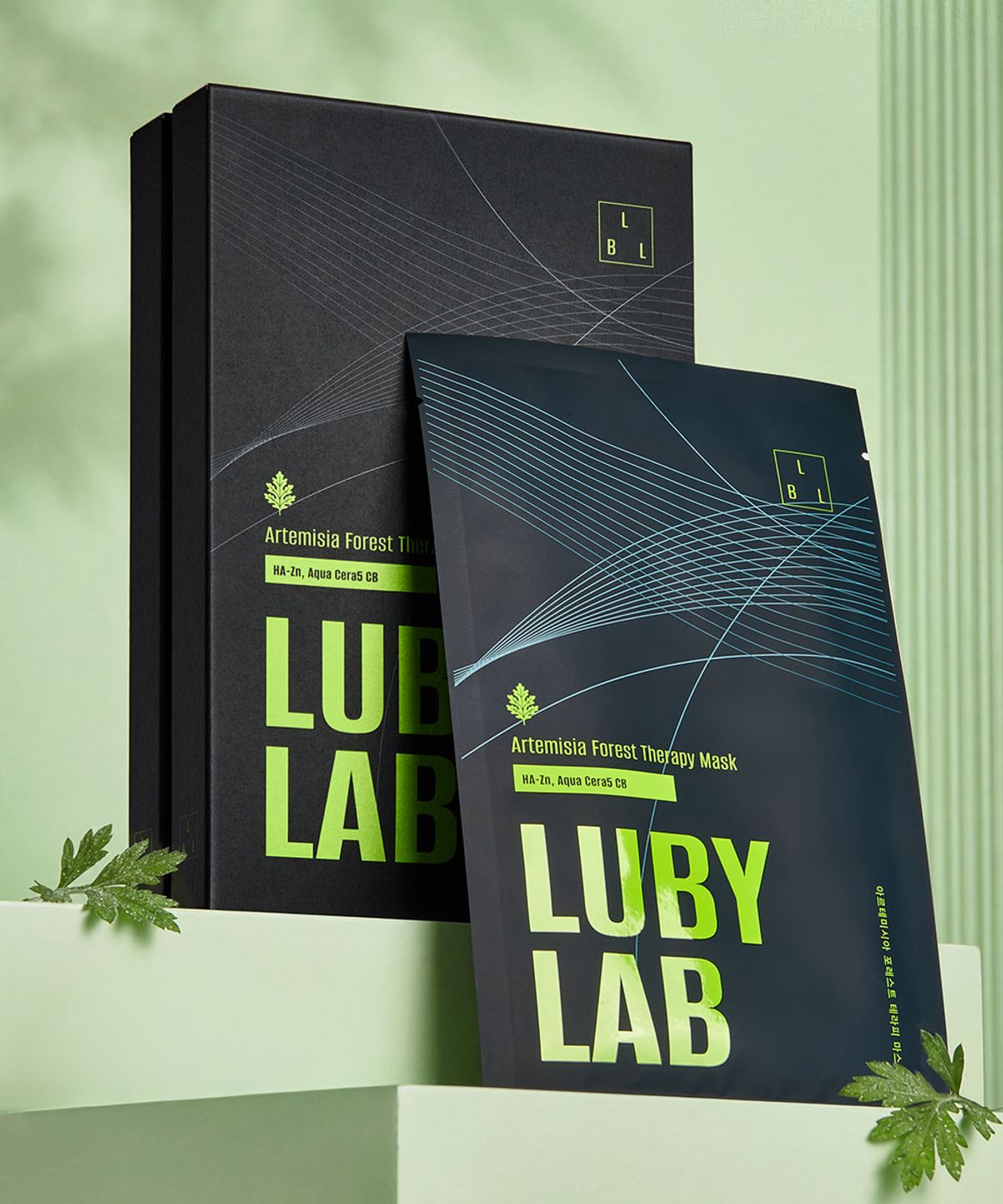루비랩(LUBYLAB) 아르테미시아 포레스트 테라피 마스크팩 5매입
