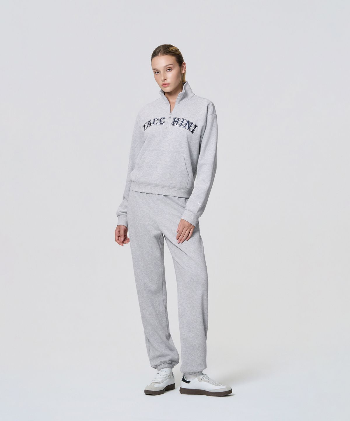 세르지오 타키니(SERGIO TACCHINI) W 버터쭈리 조거 팬츠 (Melange Grey)