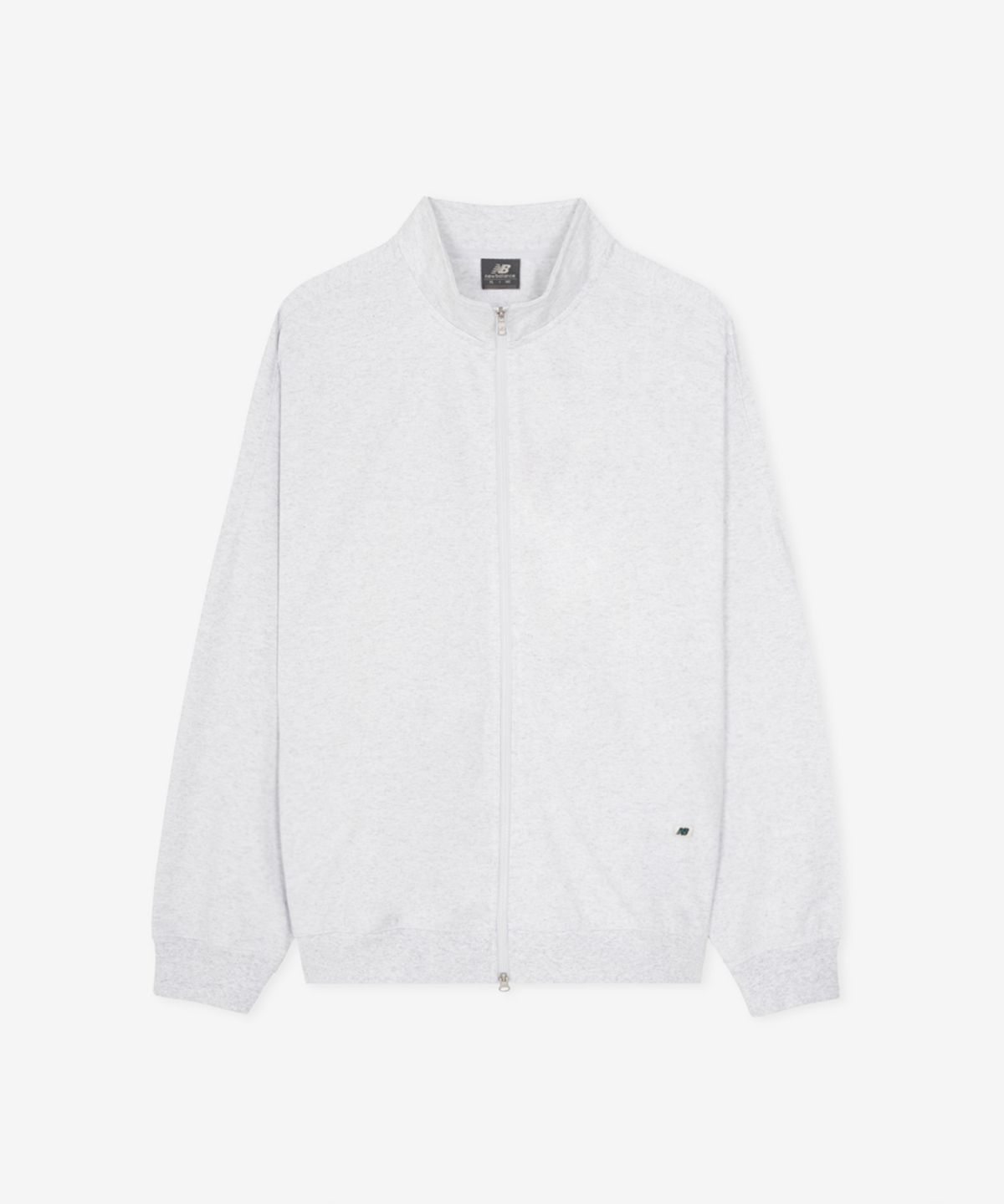 뉴발란스(NEW BALANCE) NBMDG31803 / UNI 에센셜 헤리티지 경량 스텐드넥 집업 (A/GRAY)