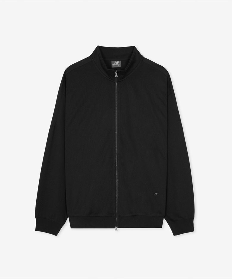 NBMDG31803 / UNI 에센셜 헤리티지 경량 스텐드넥 집업 (BLACK)