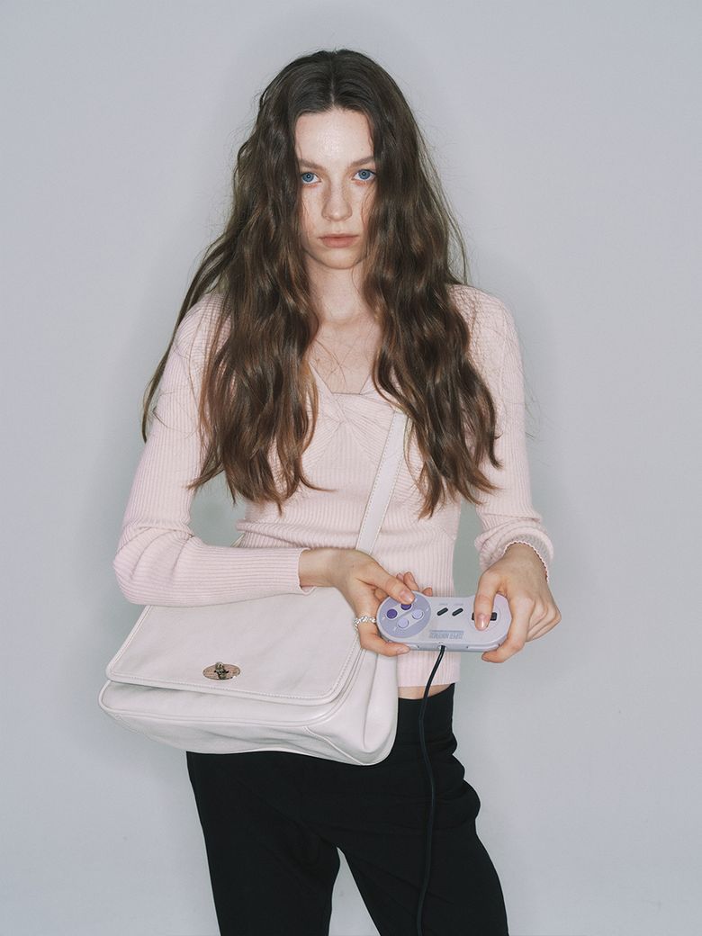 [리퍼브][아울렛]Couvrir crossbody Bag [Ivory]