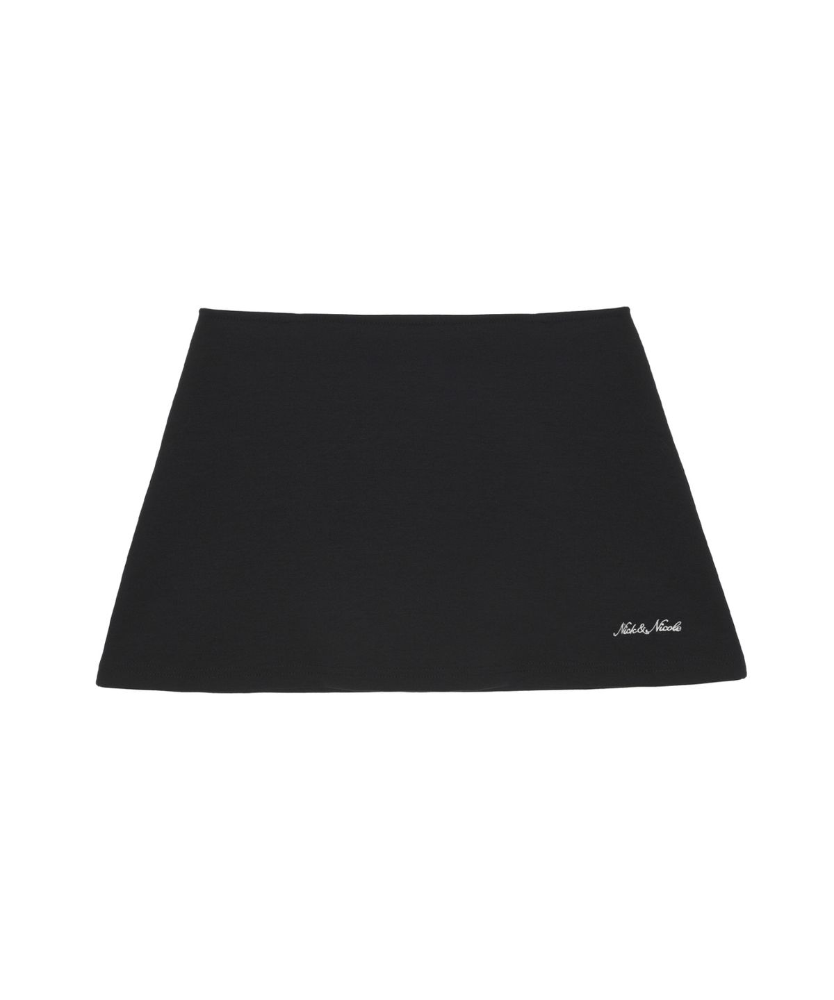 닉앤니콜(NICK&NICOLE) SWEAT MINI SKORT_BLACK