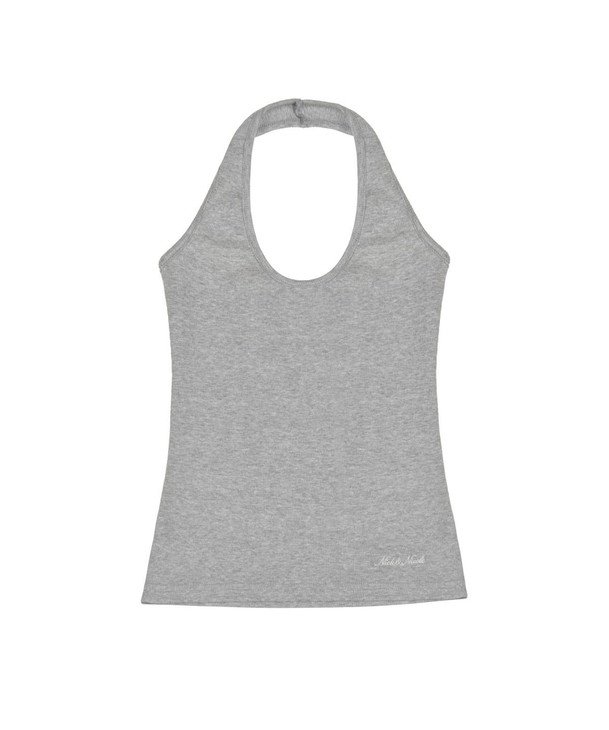 닉앤니콜(NICK&NICOLE) ESSENTIAL HALTER TOP_GRAY
