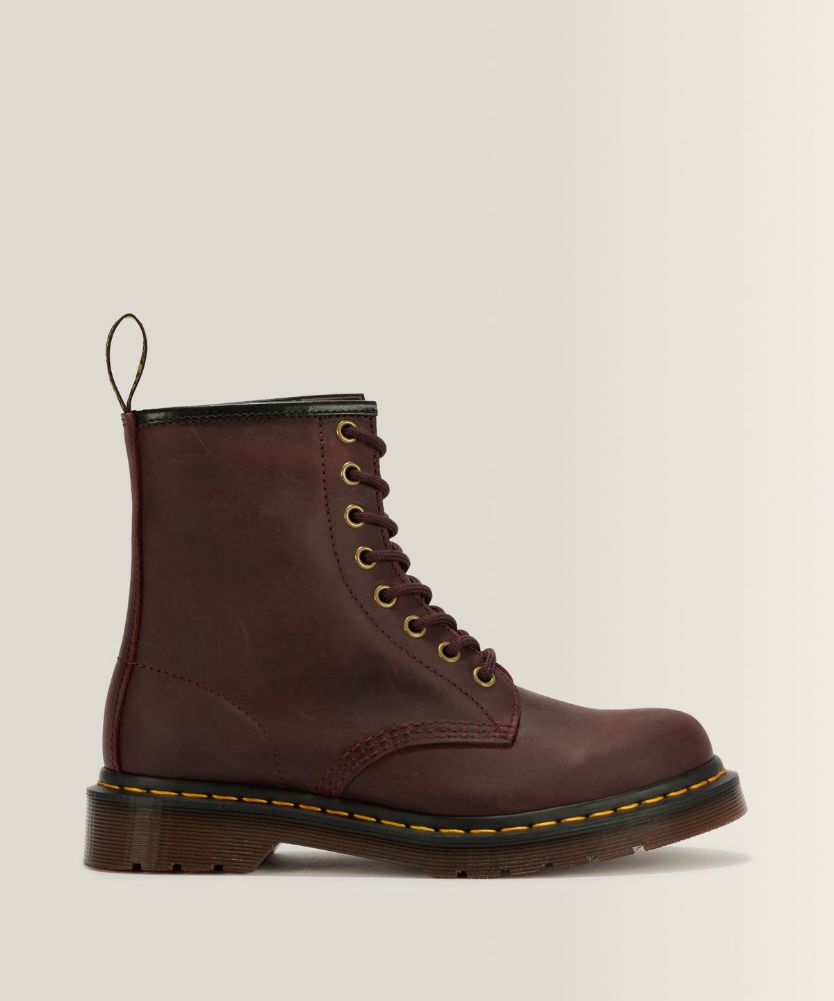 닥터마틴(DR.MARTENS) 1460 8홀 부츠 - 체리 레드 크레이지 홀스 / 11822609