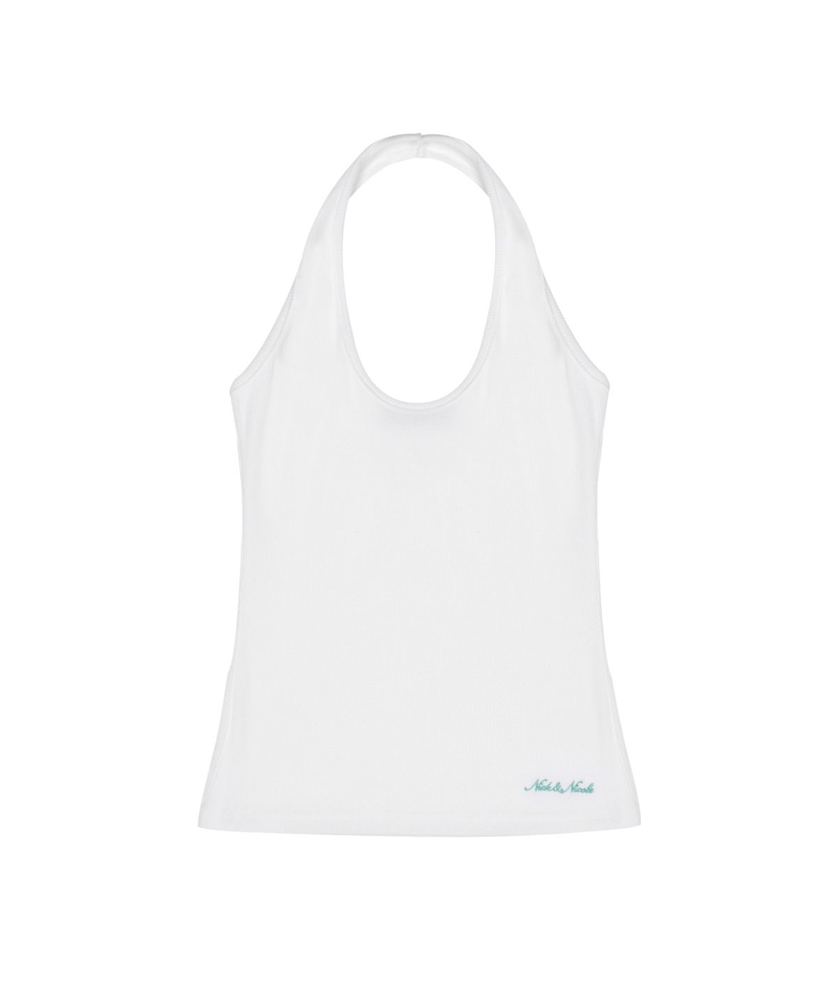 닉앤니콜(NICK&NICOLE) ESSENTIAL HALTER TOP_WHITE