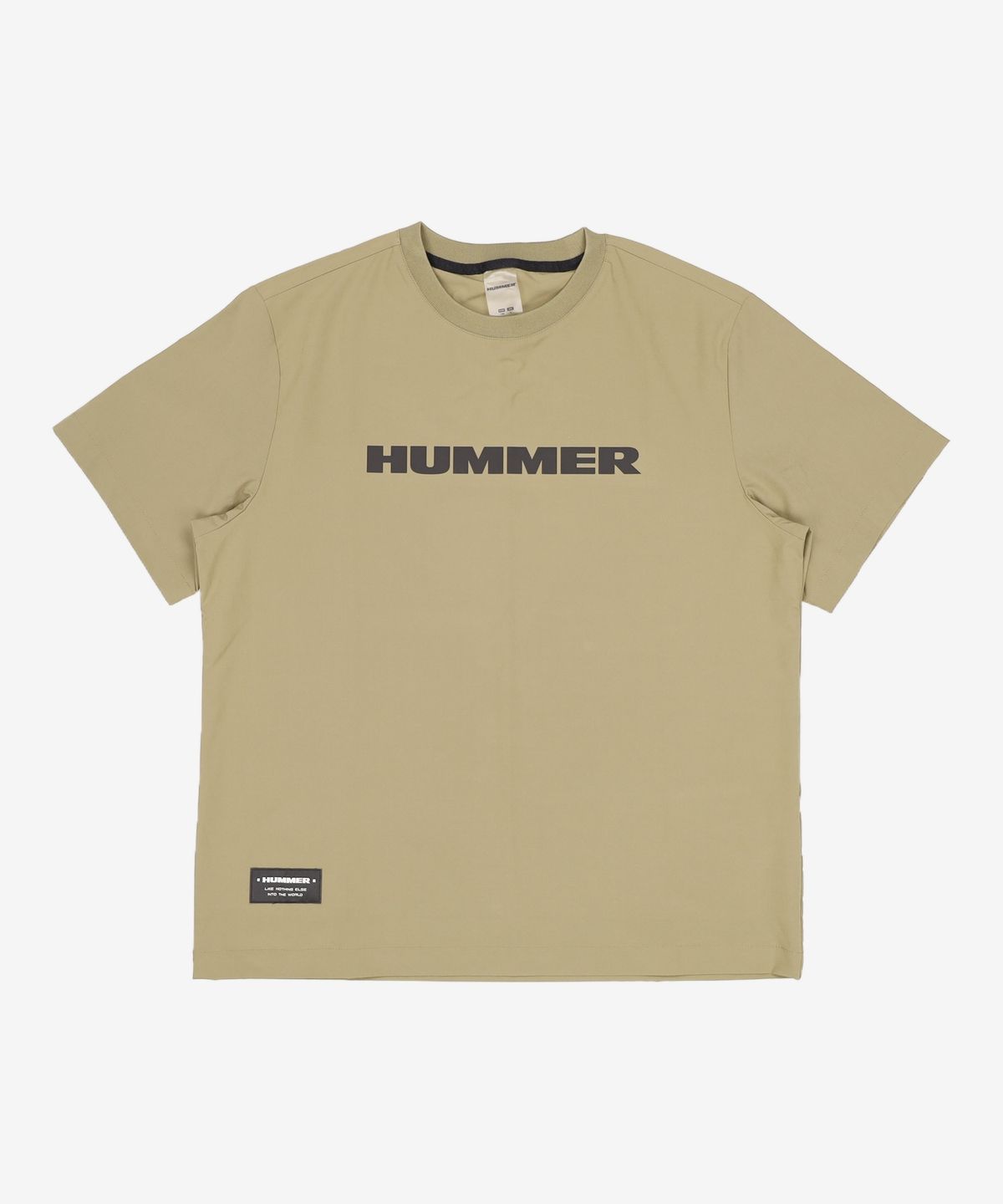 험머(HUMMER) 우먼 H4 라이크라 써머 반팔 티셔츠 카키 100