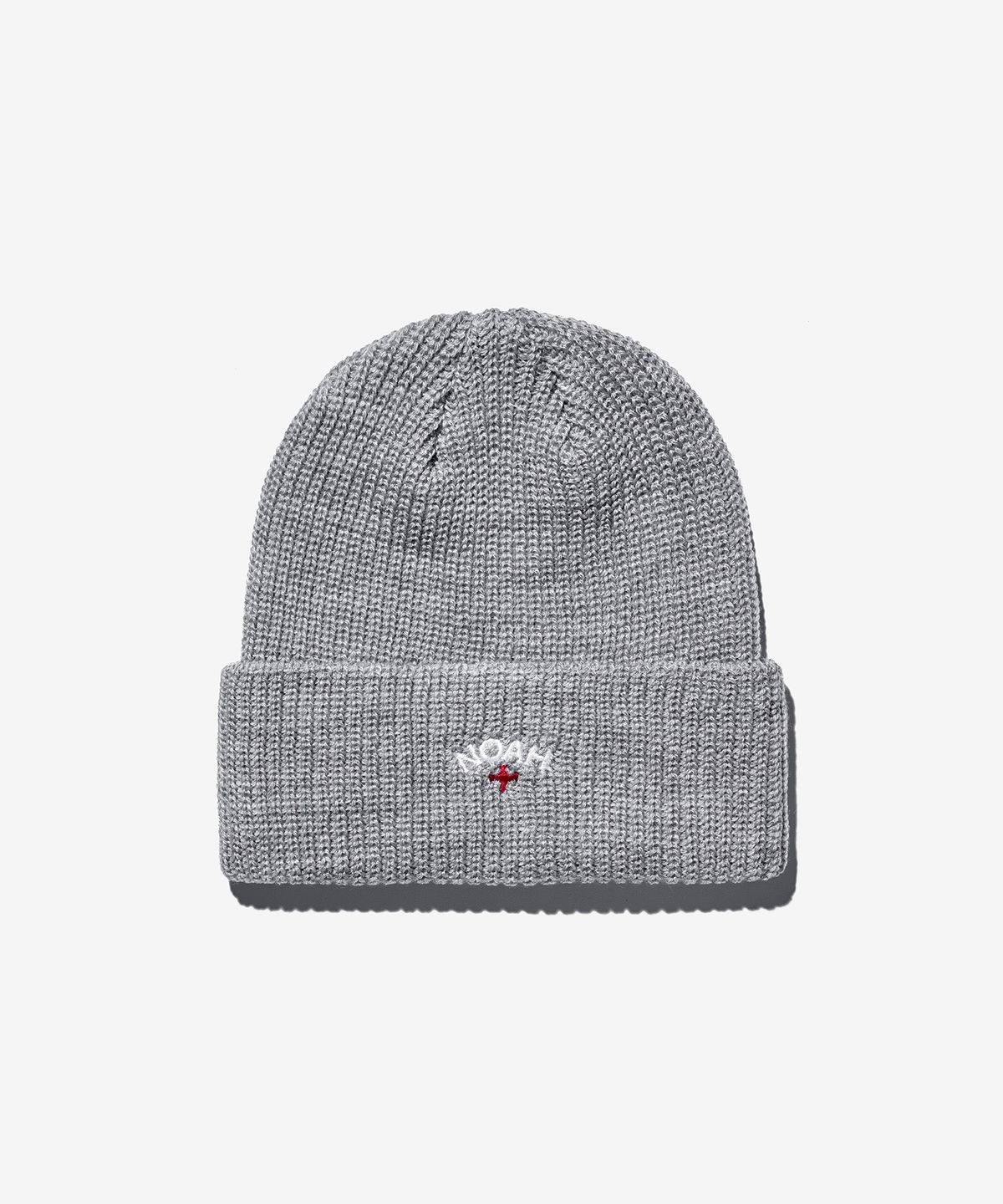 노아(NOAH) (U) 코어 로고 비니 헤더 그레이 CORE LOGO BEANIE HEATHER GREY