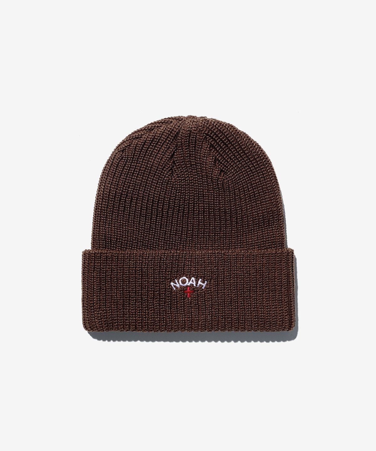 노아(NOAH) (U) 코어 로고 비니 브라운 CORE LOGO BEANIE BROWN