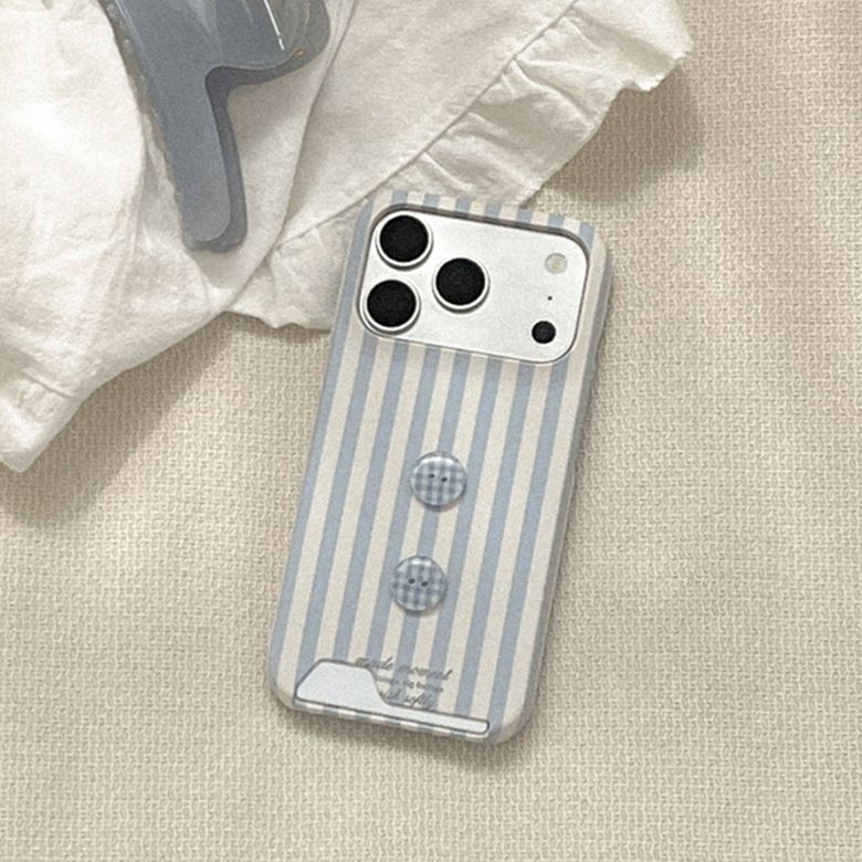 cotton blue 디자인 [파츠+카드수납 폰케이스]