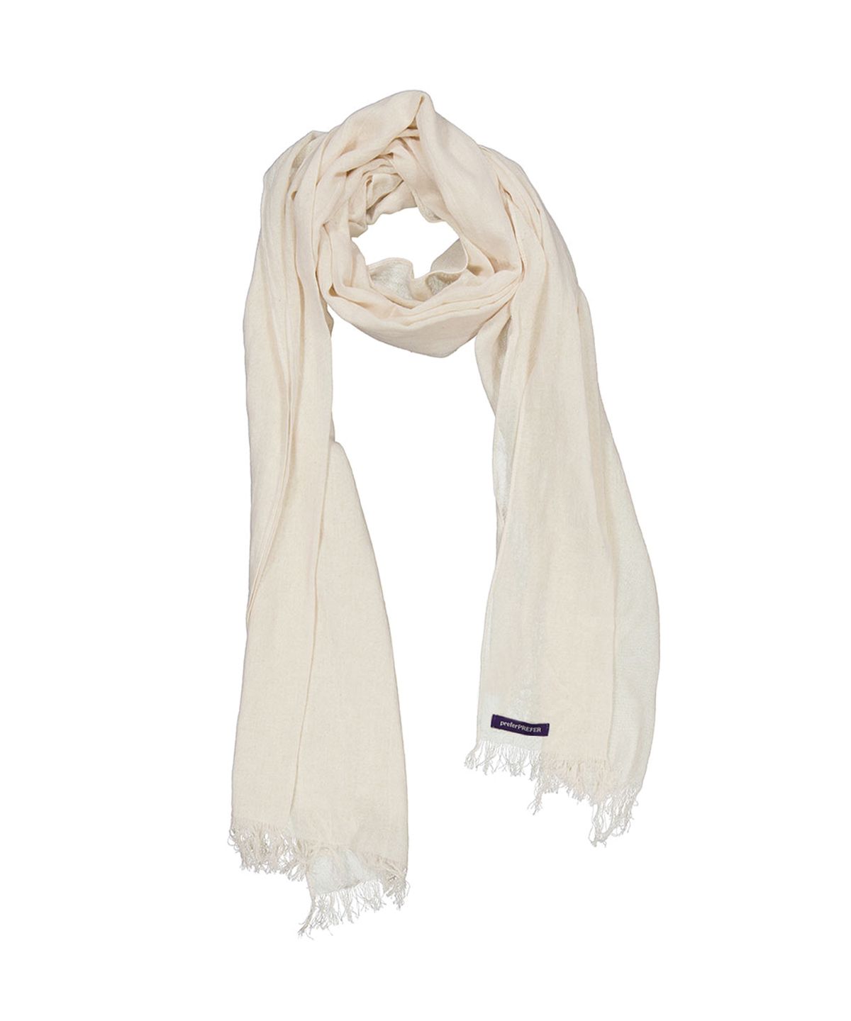 프리퍼프리퍼(PREFERPREFER) Sun Guard Big Scarf (Ivory)