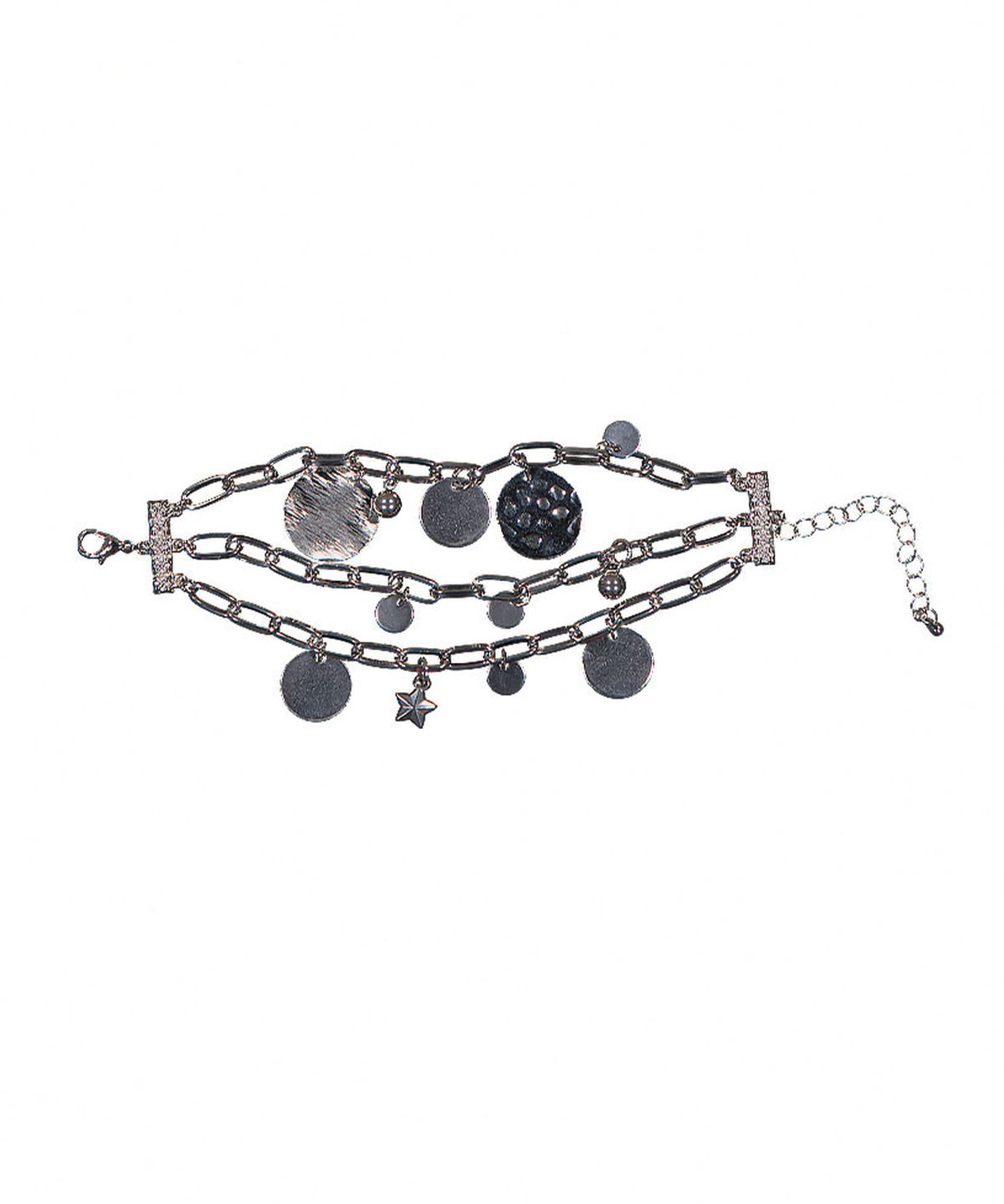 프리퍼프리퍼(PREFERPREFER) Chain Drop Bracelet (Silver)