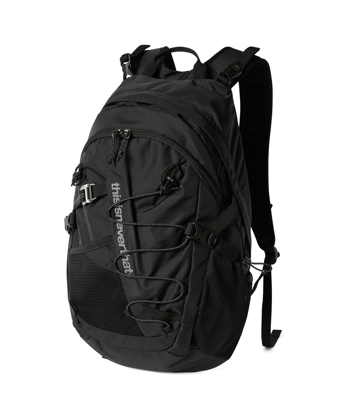 디스이즈네버댓(THISISNEVERTHAT) SP-Logo Field Backpack 28 Black
