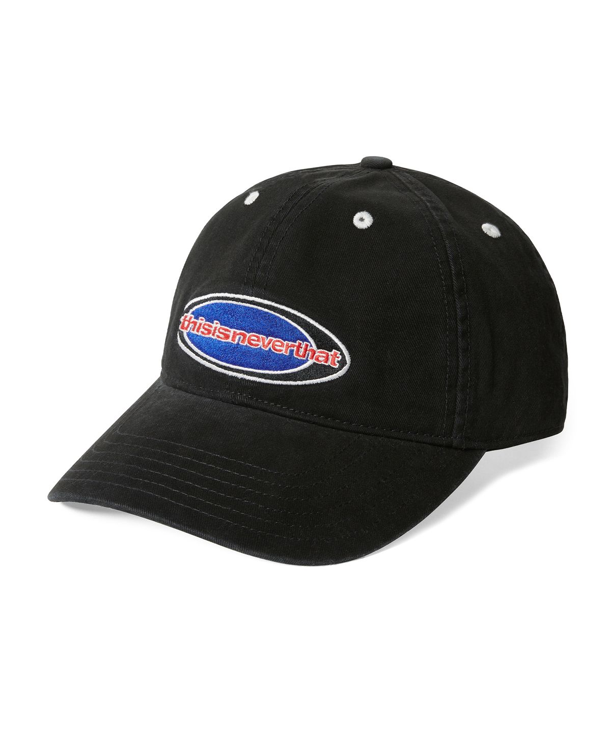 디스이즈네버댓(THISISNEVERTHAT) Circle SP-Logo Cap Black