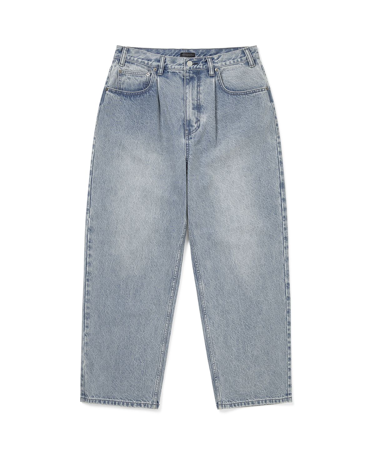 디스이즈네버댓(THISISNEVERTHAT) Loose Jeans Washed Blue