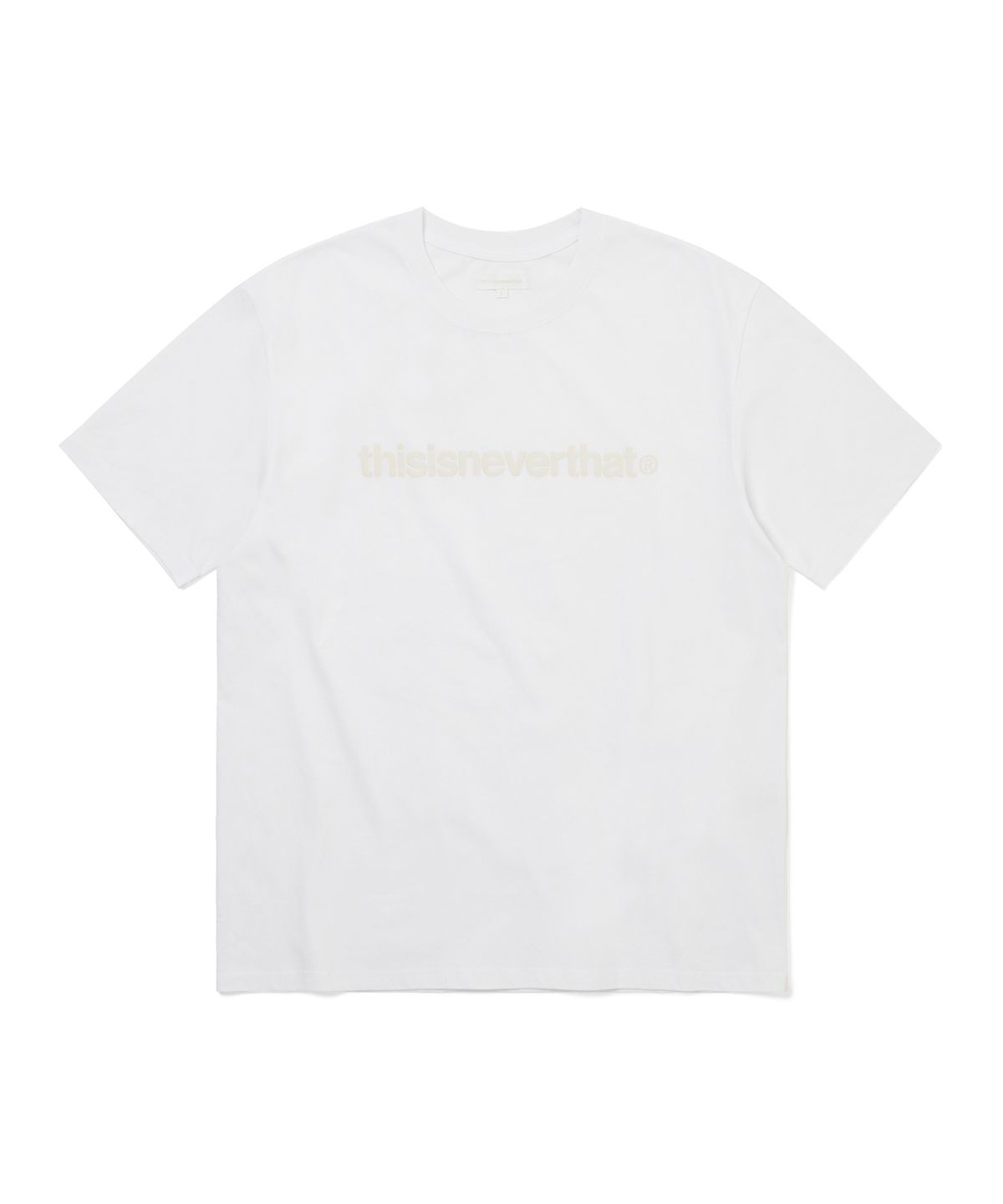 디스이즈네버댓(THISISNEVERTHAT) T-Logo Tee Cloud White