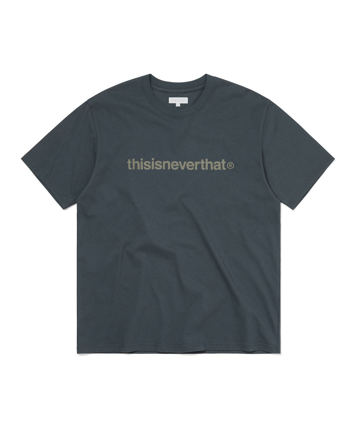 디스이즈네버댓(THISISNEVERTHAT) T-Logo Tee Blue Grey