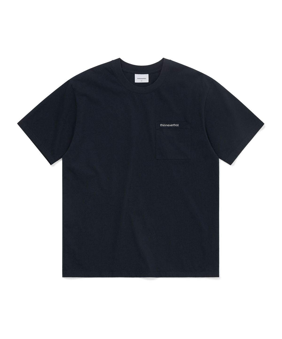 디스이즈네버댓(THISISNEVERTHAT) Basic Pocket Tee Navy
