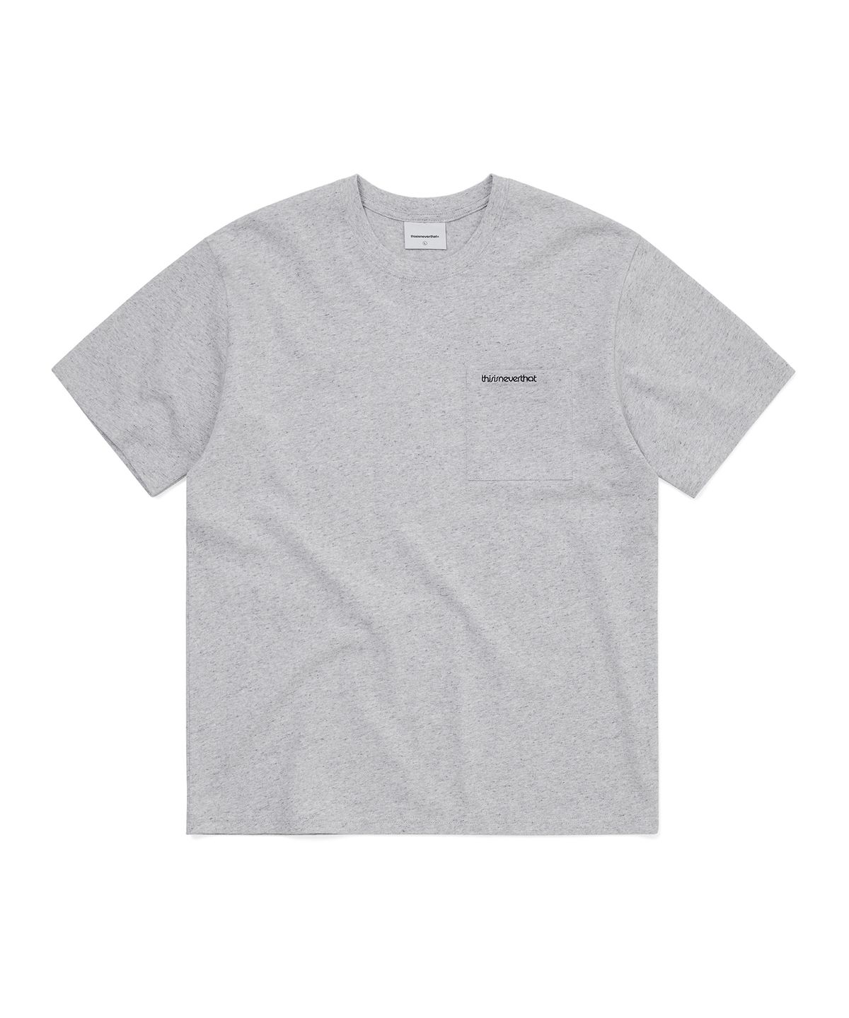 디스이즈네버댓(THISISNEVERTHAT) Basic Pocket Tee Heather Grey
