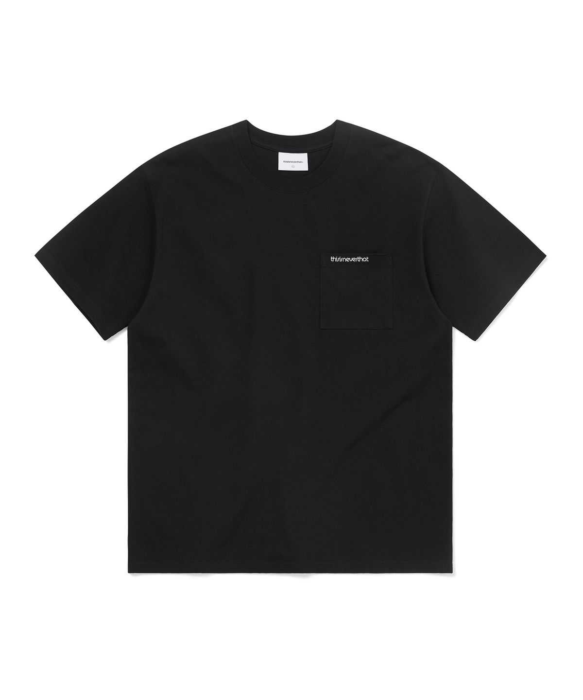 디스이즈네버댓(THISISNEVERTHAT) Basic Pocket Tee Black