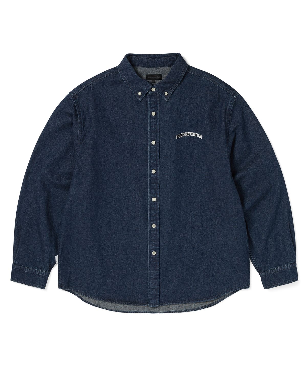 디스이즈네버댓(THISISNEVERTHAT) Washed Denim Shirt Washed Indigo
