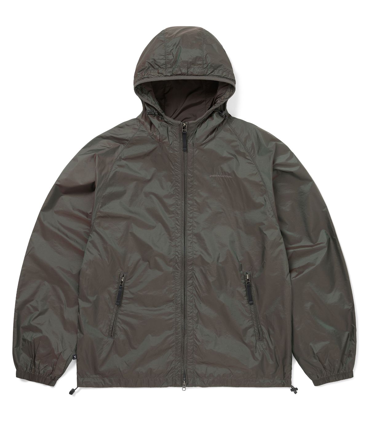 디스이즈네버댓(THISISNEVERTHAT) PERTEX® SP-Logo Windbreaker Olive
