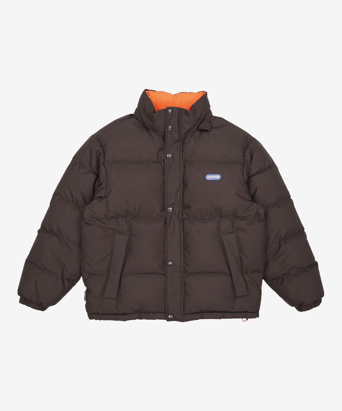 아웃도어 프로덕츠(OUTDOOR PRODUCTS) [세트상품] 리버시블 다운 자켓 + 아웃도어 스몰로고 후디 S