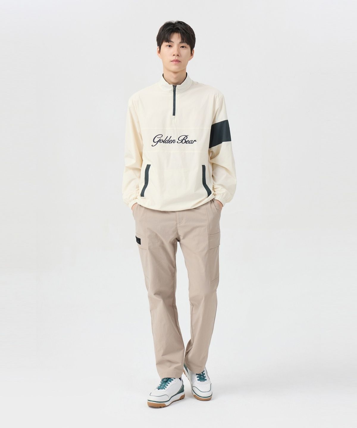 골든베어(GOLDEN BEAR) (남성) Straight Fit Cargo Pants G4PAW26103BEX